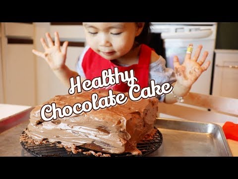 Healthy Chocolate Cake | Light & Moist