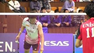 桃田賢斗 × 坂井一将 3rd 全日本総合バドミントン2013-1206