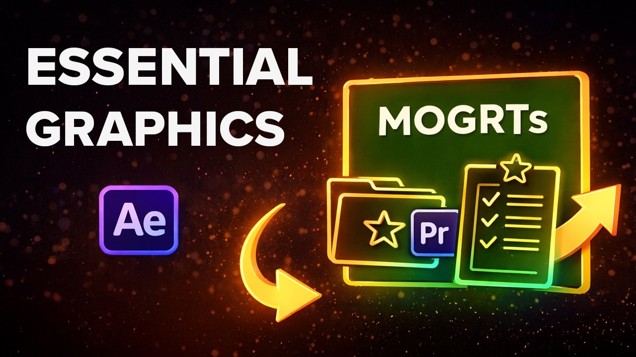 Essential Graphics in After Effects – Essential Properties Explained