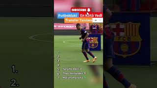 Futboldaki En Kötü Yedi Transfer Tanıtımı