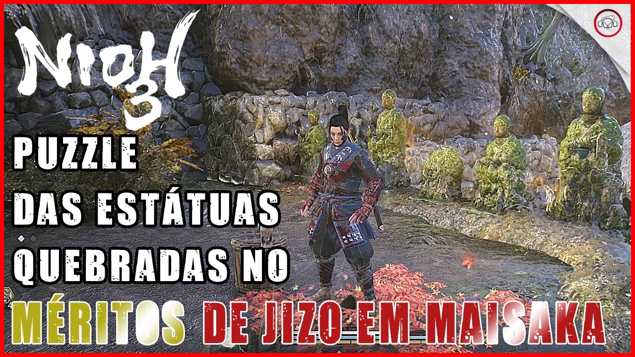 Miniatura do vídeo Nioh 3, Como fazer o puzzle das estátuas quebradas no Méritos de Jizo em Maisaka | Super-dica