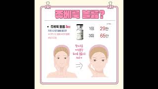 팔자주름, 꺼진볼살 콜라겐부스터 쥬베룩볼륨으로 해결!