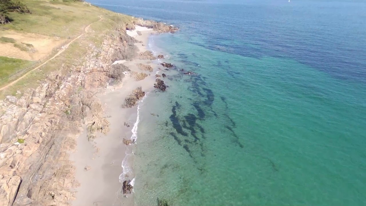 la plage de Rospico Névez