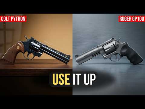 Colt Python vs Ruger GP100: One Was Built to Be Used