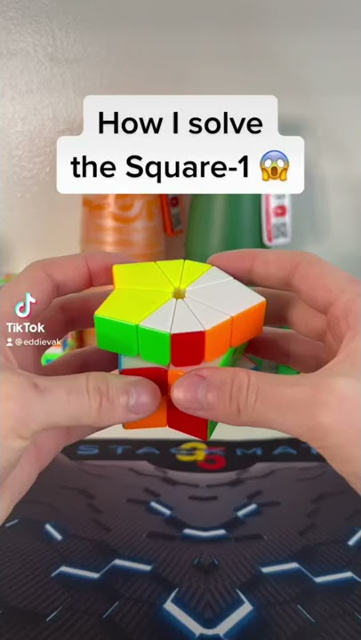 How I solve the Square-1 (Shapeshifting Rubik's Cube) 😱