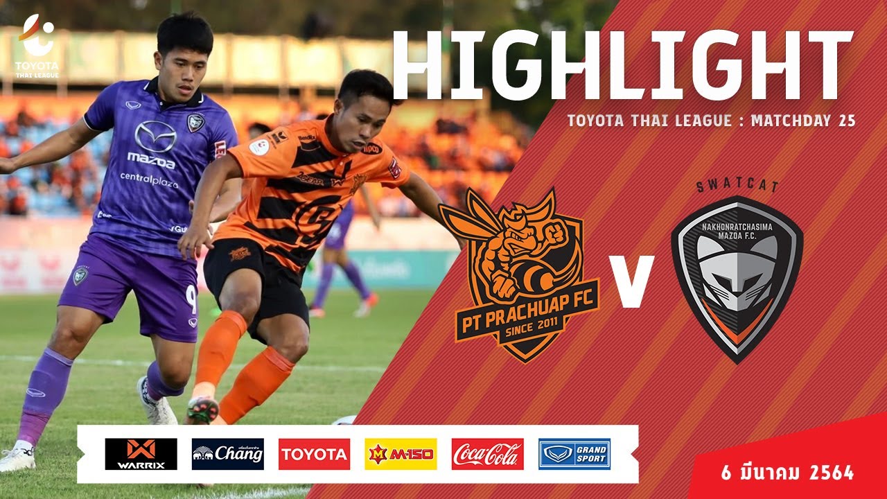 Prachuap Fc Nakhon Ratchasima Mazda Fc 1 0 06 03 21 11 00 Football Thai League 1 Tipsscore Com
