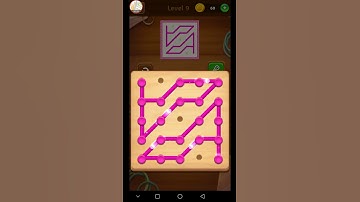 6th Grade Level 9 Solution Line Puzzle Color String Art Walkthrough Gameplay