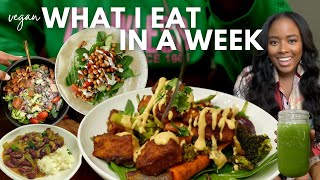 Vegan What I Eat In A Week 017 |Caramelized Banana Pancakes, Red Beans & Rice |  Creator On the Rise