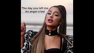 Ariana grande Raindrops (an angel cried) lyrics