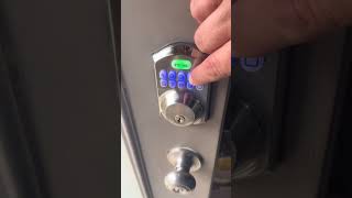 Teeho lock code change/add code