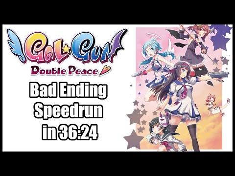 Gal*Gun: Double Peace - Bad Ending Speedrun in 36:24 [World Record]