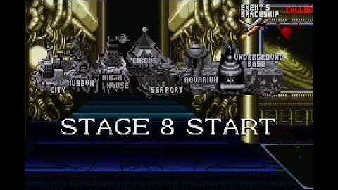 Captain comando (1991)snes# stage 8 Enemy