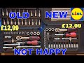 LIDL Parkside 36-Piece Socket Set new vs old 46 Piece Socket Not happy