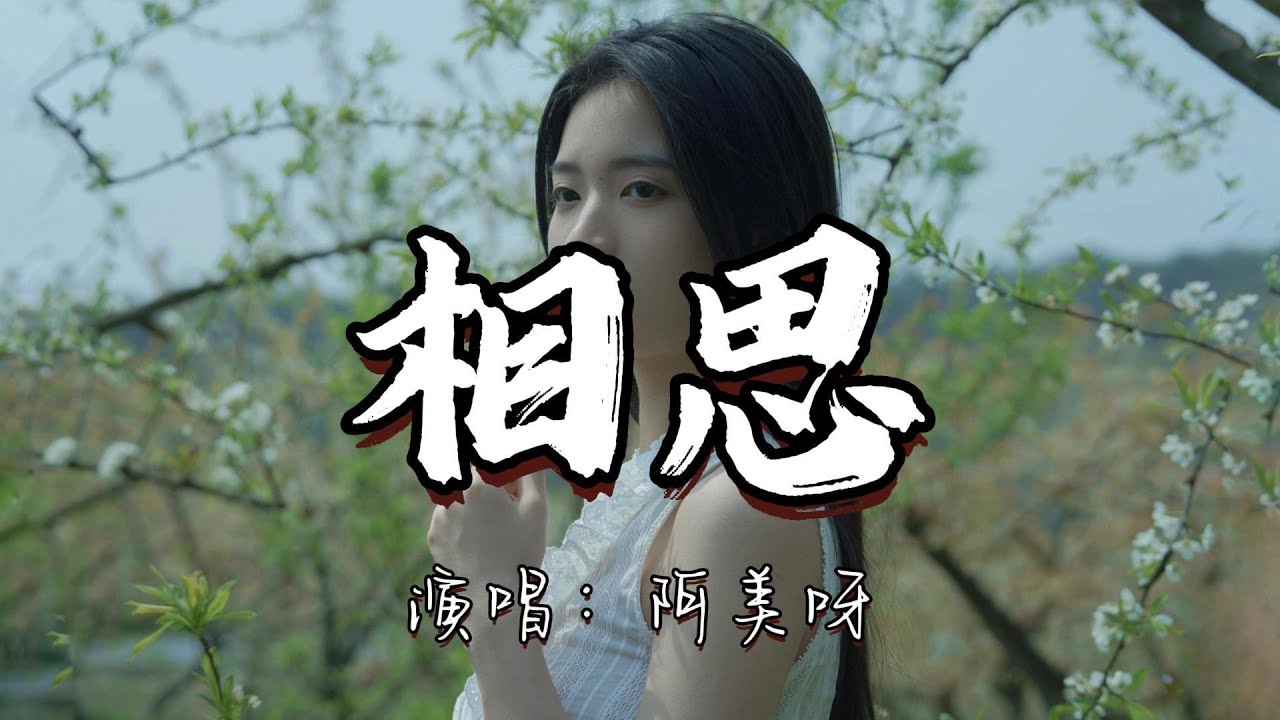 阿美呀 - 相思『最肯忘却古人诗 最不屑一顾是相思。』『动态歌词MV』 - YouTube