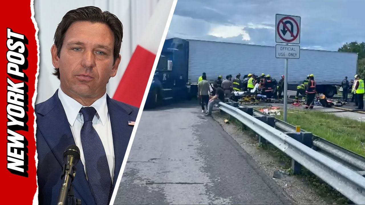 DeSantis Blames California Immigration Policies For Deadly Florida Crash