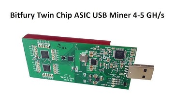 How to setup Bitfury Twin Chip 4-5 gh/s ASIC USB Miner with cgminer