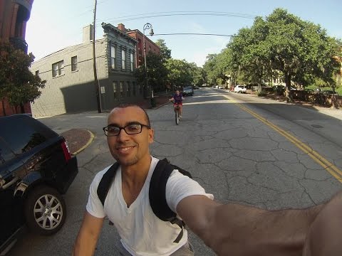 Riding Around Beautiful Savannah, Georgia
