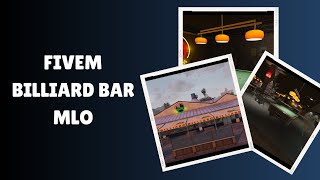 Explore the Ultimate FiveM Billiard Bar MLO Experience!