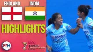 England V India 2018 Womens World Cup Highlights