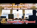 4K _Inside Navigation Bridge - A Coaster ship Docking at Karmoy Norway