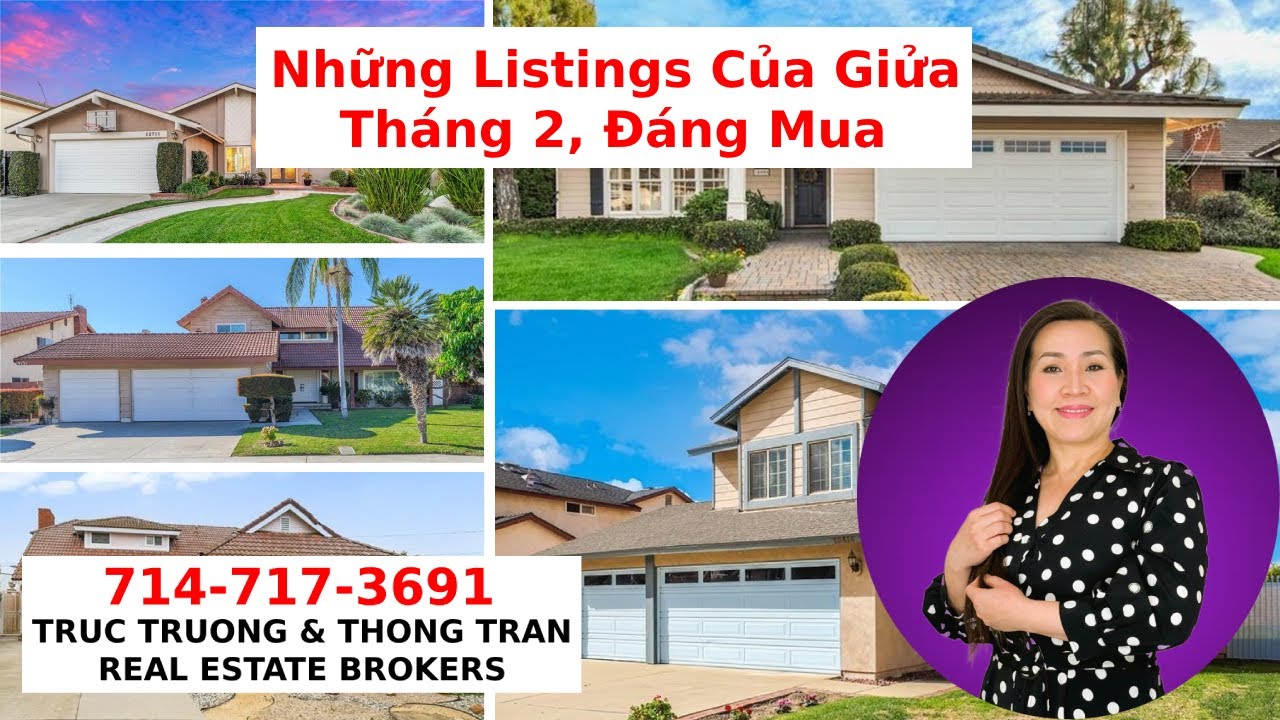 Những Listings Của Giữa Tháng 2, Đáng Mua Truc Truong & Thong Tran, Real Estate Brokers YouTube