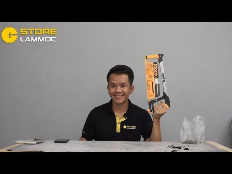 Video KHUNG CƯA SẮT INGCO HHF3008 - youtube