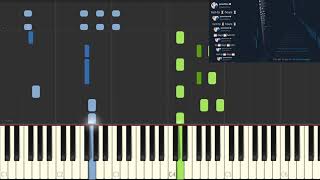 Video thumbnail of "Twitter for Android (jacksfilms) piano tutorial [pdf + midi download]"