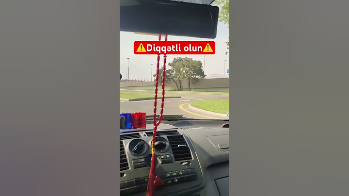 Diqqətli olun əziz sürücülər
