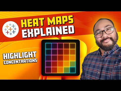 HEAT MAPS in Tableau | Choosing Colour and Filtering Subsets