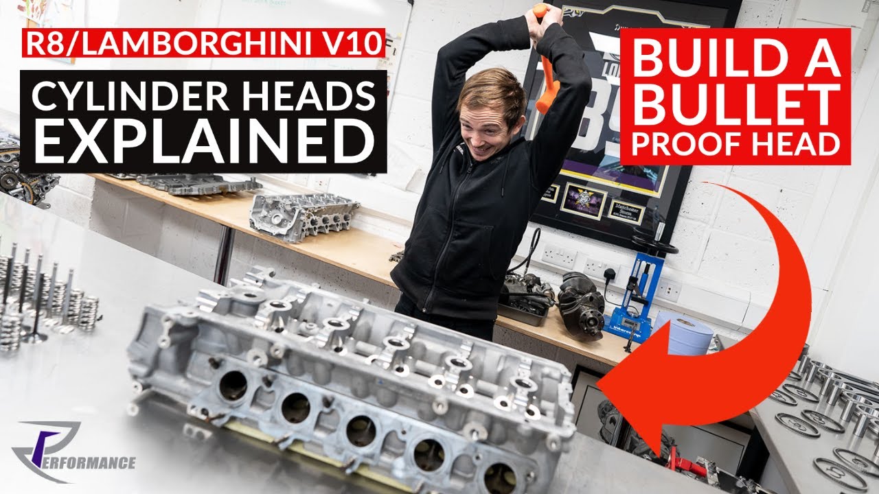 The correct way to build a V10 R8 Lamborghini cylinder head