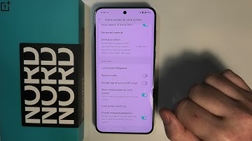 OnePlus Nord 5 - How to Turn On Off Raise to Wake
