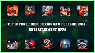 Top 10 Punch Hero Boxing Game Offline 2014 Android Apps screenshot 5