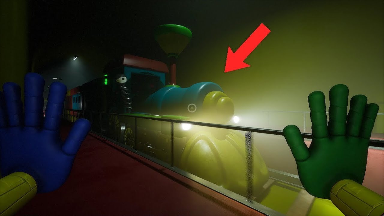 POPPY PLAYTIME CHAPTER 2 TRAIN CRASH 😱 YouTube