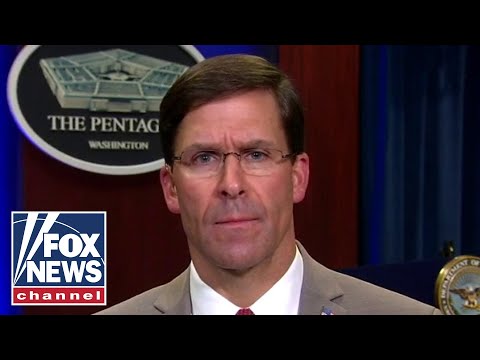 Defense Secy Esper: The National Guard has been activated in 18 states