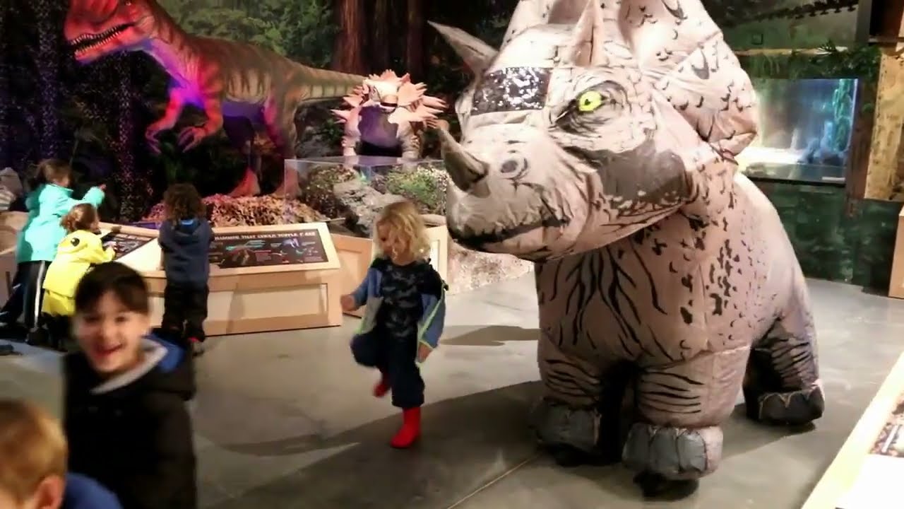 Dinosaur Carnival at the Center for Science Rockville Centre New York