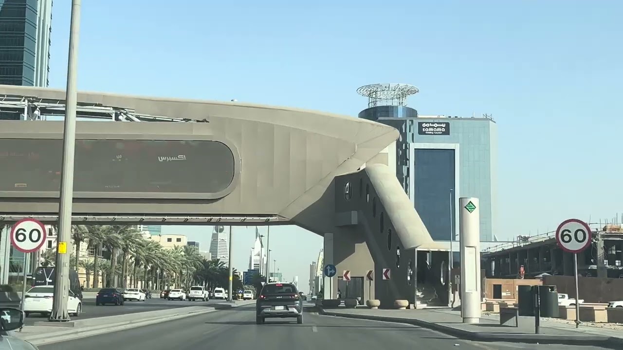 Saudi Arabia no toll tax this country and very beautiful country | road view