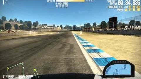 Shift 2 Unleashed with steering fix - Gallardo GT3 @ Laguna Seca