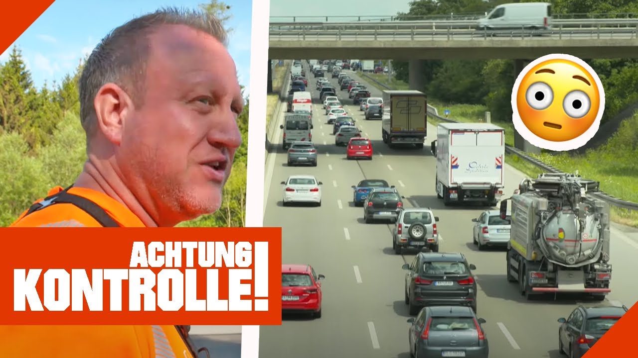 EKELIGER FUND! 😳 Autobahnmeisterei München Nord im Einsatz |1/2| Kabel Eins | Achtung Kontrolle