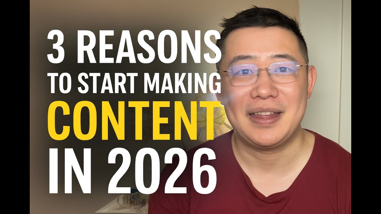 3 reasons to start making content in 2026! - YouTube