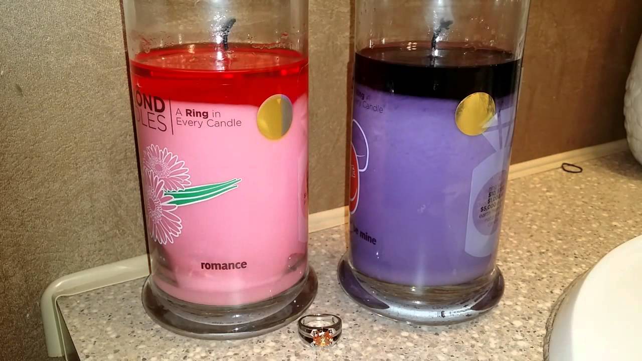 Diamond Candles DOUBLE Reveal Vday Candles!! YouTube