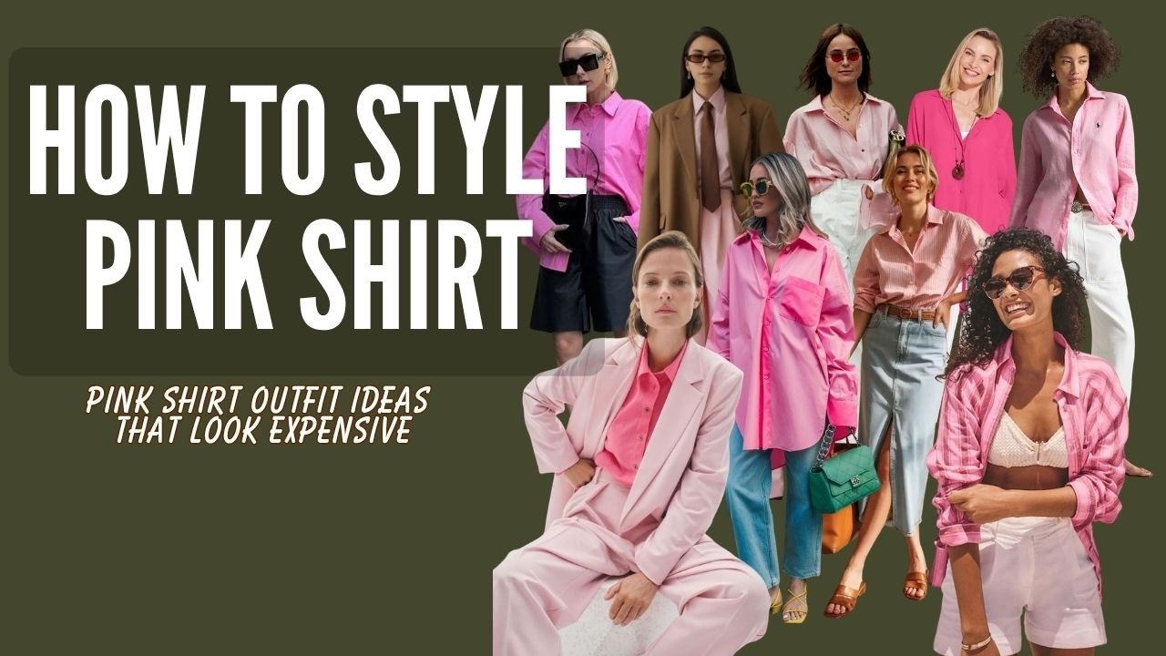 how to dress pink shirt 31 Pink shirt outfit ideas