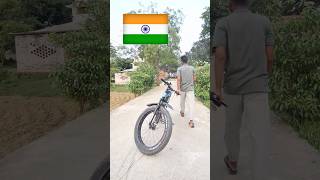🇮🇳😱India To Brazilian Mode On | Fat Bike #shorts #trending #youtubeshorts #viral #fatbike #cycle 😊