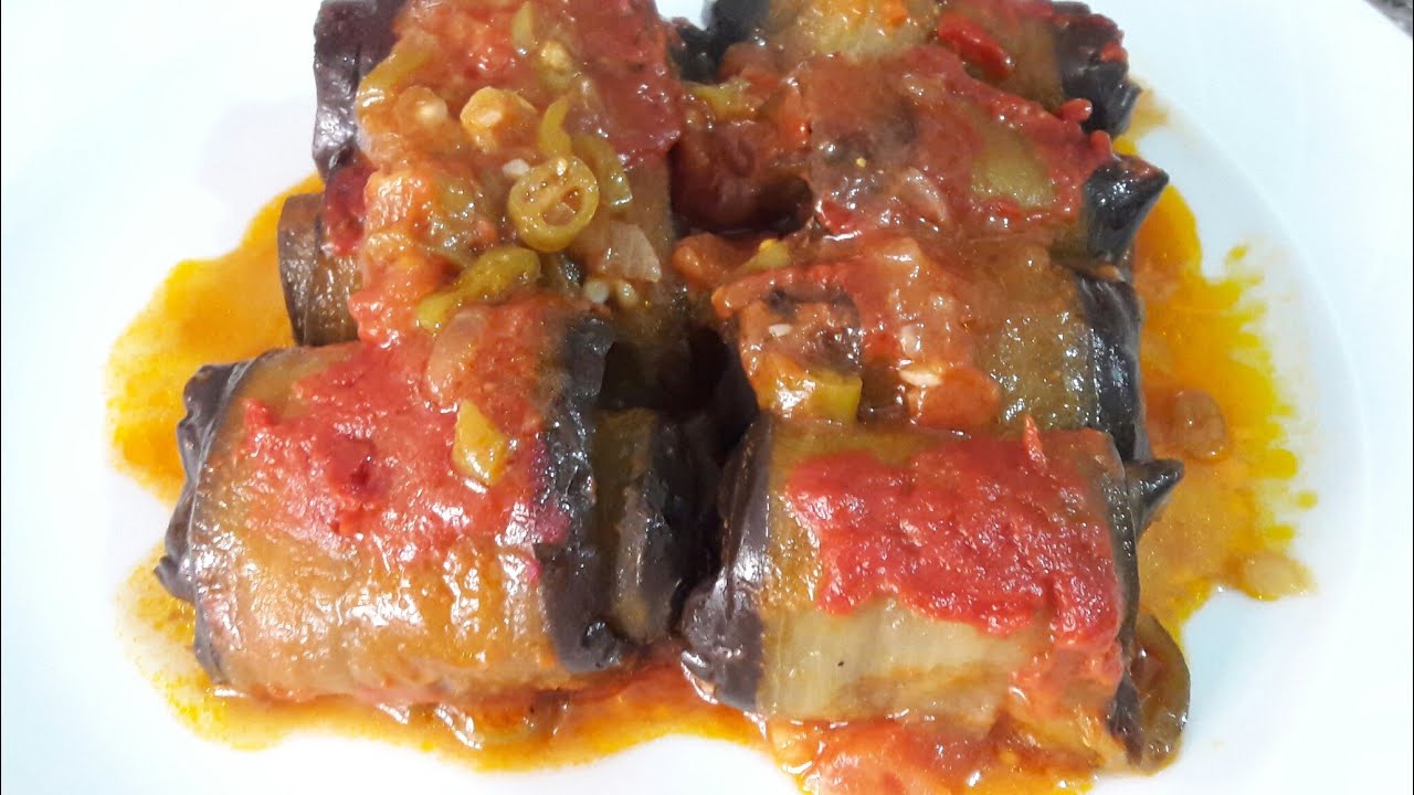 Çok Lezzetli Bu Tarif Kaçmaz Patlıcan Sarma / Fırında Köfteli Patlıcan Sarma / Fırın Yemekleri
