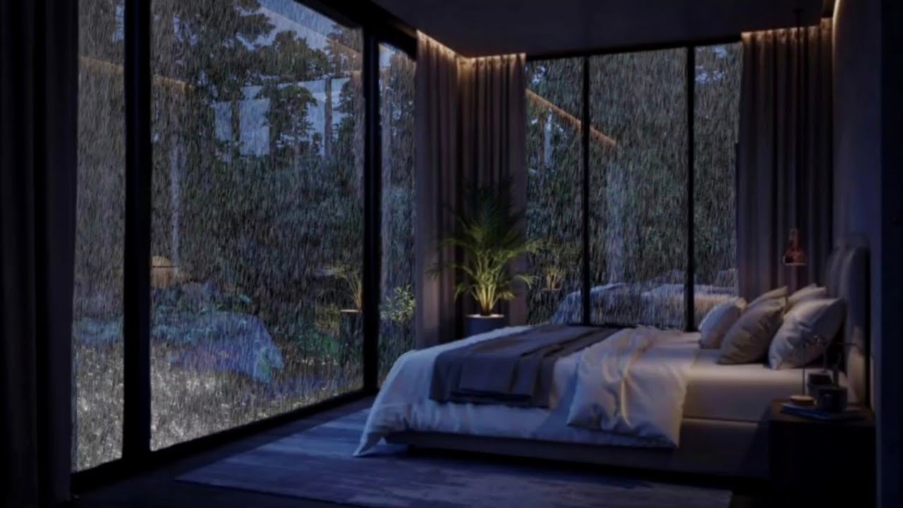 Rain Sounds for Sleep - Perfect Rain Sounds 🌧️ Deep Sleep & Stress Relief for a Cozy, Peaceful Night