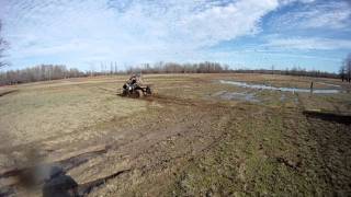 3 Atv's STUCK @ Lake Enid Brute Force Rhino Renegade 3 Atv's STUCK @ Lake Enid Brute Force Rhino Renegade