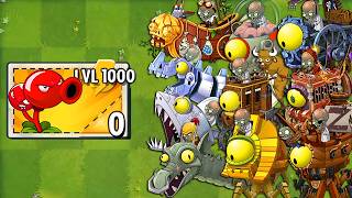 Every Random Plants LEVEL 1000 Power-Up vs ALL Final Bosses Fight! - PvZ 2 Final Bosses