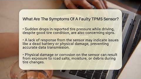 What Are The Symptoms Of A Faulty TPMS Sensor? - Talking Tech Trends