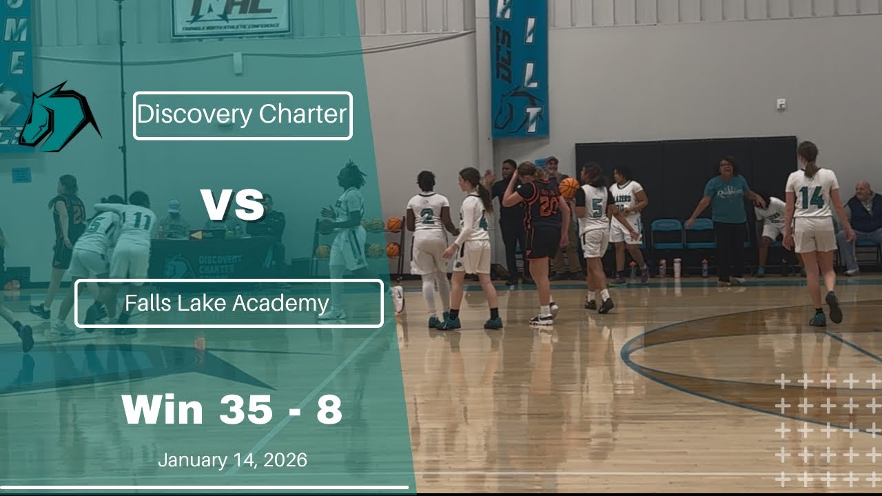 Discovery Charter vs. Falls Lake | Middle School Girls Basketball | January 14, 2026