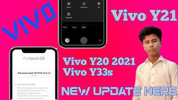 Vivo Y20 , Y21 , Y33s New System Update  | Android 11 | Y20 Slomo | FunTouch Os System Update