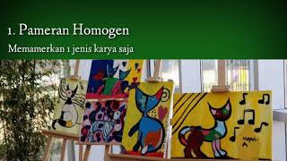 Pameran Seni Rupa (Materi Seni Budaya Kelas IX)